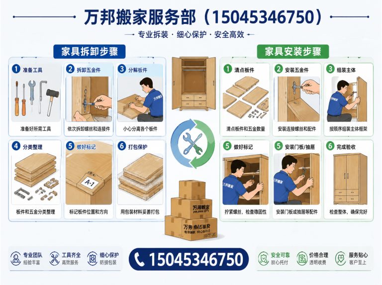 道里区万邦搬家服务部展示图